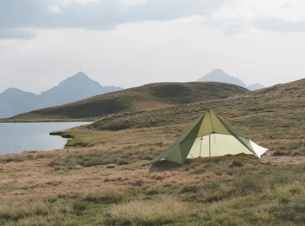 bivouac solo au milieu de nulle part