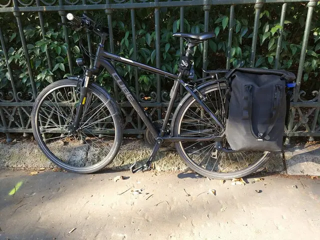 Mon vélo Cube avant son vol