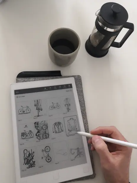 Tablette e-ink Remakable