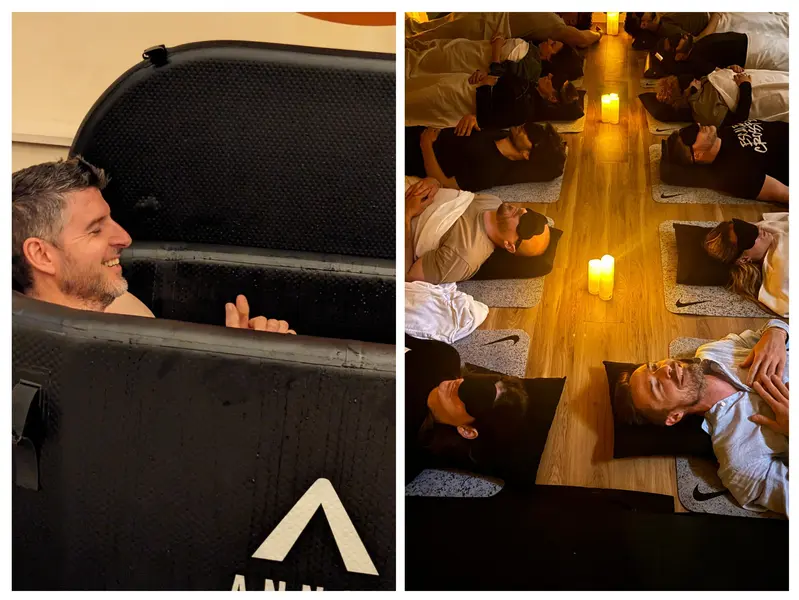 Breathwork et Bain glacé animé par Vincent (Insta: <a href="https://www.instagram.com/french.physio?igsh=MXgweGM3aDFjZ24xdw==">@french.physio</a> )