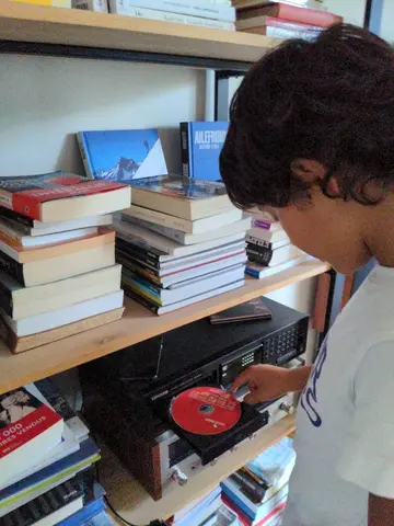 camil déouvre le CD